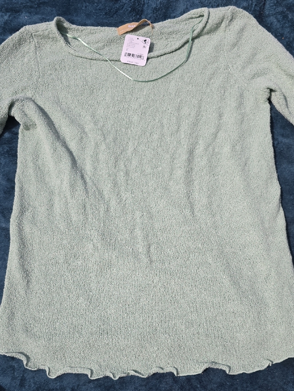 Light Mint Knit Women's Sweater Free Est  Free People